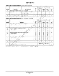 MC74HC157AFELG Datasheet Page 4