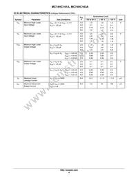 MC74HC163ADTR2G Datasheet Page 4