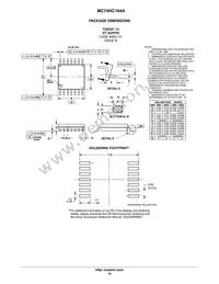 MC74HC164ADTR2 Datasheet Page 10