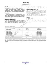 MC74HC165AFG Datasheet Page 6