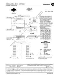 MC74HC165AFG Datasheet Page 11