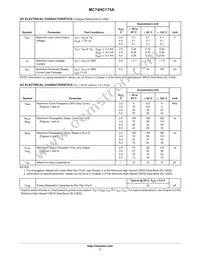 MC74HC175ADTR2 Datasheet Page 3