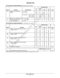 MC74HC175AFELG Datasheet Page 4