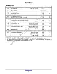 MC74HC1G02DFT2 Datasheet Page 2