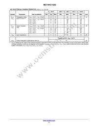 MC74HC1G02DFT2 Datasheet Page 4