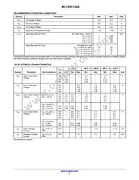 MC74HC1G08DFT1 Datasheet Page 3
