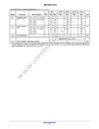 MC74HC1G14DFT2 Datasheet Page 4