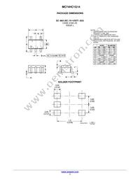 MC74HC1G14DFT2 Datasheet Page 7