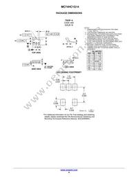 MC74HC1G14DFT2 Datasheet Page 8