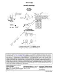 MC74HC1G32DFT1 Datasheet Page 9
