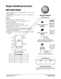 MC74HC1GU04DBVT1G Datasheet Cover
