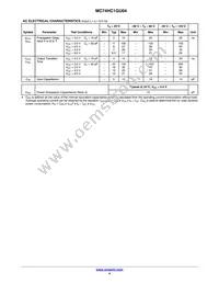 MC74HC1GU04DBVT1G Datasheet Page 4