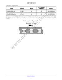MC74HC1GU04DBVT1G Datasheet Page 6