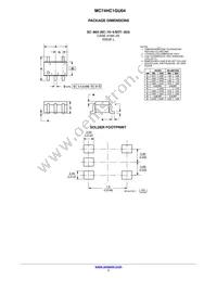 MC74HC1GU04DBVT1G Datasheet Page 7