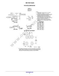 MC74HC1GU04DBVT1G Datasheet Page 8