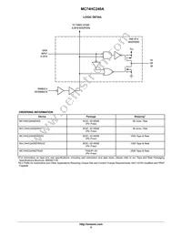 MC74HC240AFG Datasheet Page 5