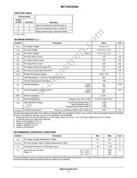 MC74HC245AFG Datasheet Page 2
