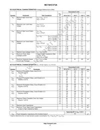 MC74HC373AFG Datasheet Page 3