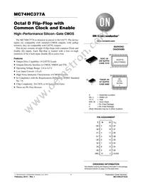 MC74HC377ADWG Datasheet Cover