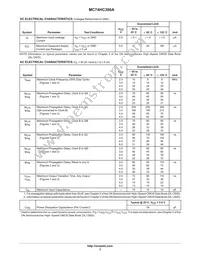 MC74HC390ADTR2 Datasheet Page 3