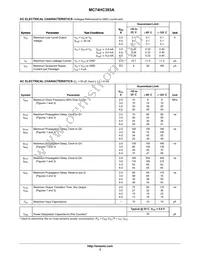 MC74HC393AFELG Datasheet Page 3