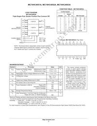 MC74HC4053AFEL Datasheet Page 3