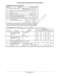 MC74HC4053AFEL Datasheet Page 4
