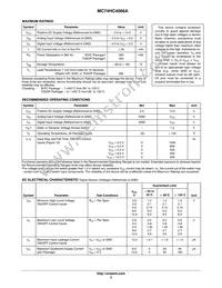 MC74HC4066AFELG Datasheet Page 3