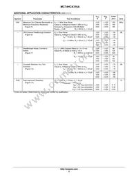 MC74HC4316AN Datasheet Page 5