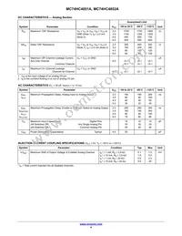 MC74HC4852ADG Datasheet Page 4