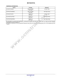 MC74HC573AFELG Datasheet Page 5