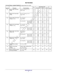 MC74HC595AFEL Datasheet Page 4