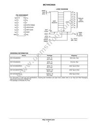 MC74HC595AFELG Datasheet Page 2