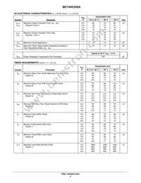 MC74HC595AFELG Datasheet Page 5