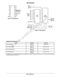 MC74HC597ADTG Datasheet Page 2