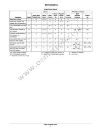MC74HC597ADTG Datasheet Page 7