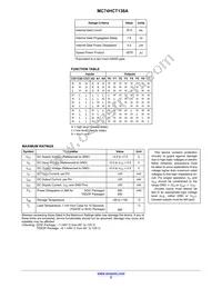 MC74HCT138ADR2G Datasheet Page 2