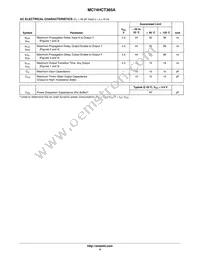 MC74HCT365ADR2G Datasheet Page 4