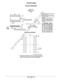 MC74HCT4066ADTG Datasheet Page 11