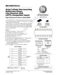 MC74HCT541AFG Datasheet Cover