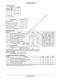 MC74HCT573AFELG Datasheet Page 2