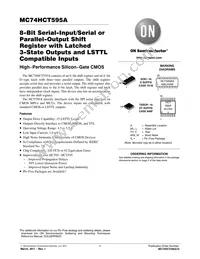 MC74HCT595ADG Datasheet Cover