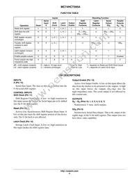 MC74HCT595ADG Datasheet Page 6