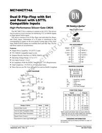MC74HCT74AD Datasheet Cover