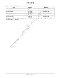 MC74LCX02MELG Datasheet Page 5