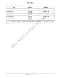 MC74LCX04MELG Datasheet Page 5