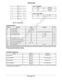 MC74LCX06DTR2 Datasheet Page 2