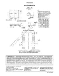 MC74LCX06DTR2 Datasheet Page 6
