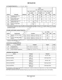 MC74LCX125DT Datasheet Page 4