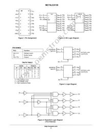 MC74LCX139MEL Datasheet Page 2